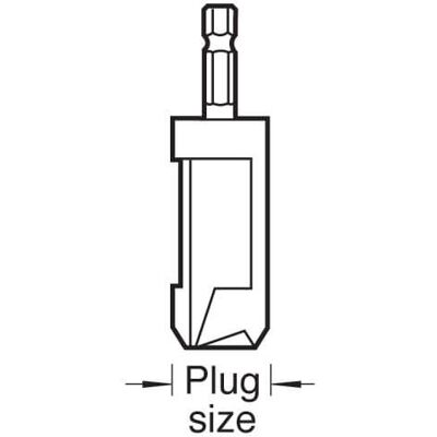 TREND TREND Snappy tube plug cutter 12.7mm - Tube Plug Cutter TREND TREND Snappy tube plug cutter 12.7mm - Tube Plug Cutter
