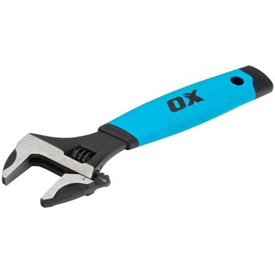 OX - Pro Series Soft Grip Adjustable Wrench - 250mm - Soft Grip - Hand Tool OX - Pro Series Soft Grip Adjustable Wrench - 250mm - Soft Grip - Hand Tool