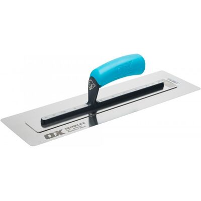 Ox Pro Semi Flex Stainless Steel Trowel 16" - Trowel Ox Pro Semi Flex Stainless Steel Trowel 16" - Trowel