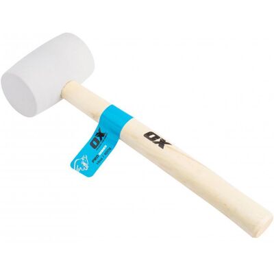 OX Group UK Ox Tools OX-P081816 Ox Pro White Rubber Mallet - 16 Oz EA OX Group UK Ox Tools OX-P081816 Ox Pro White Rubber Mallet - 16 Oz EA
