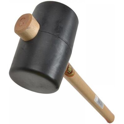 Thor Model 957 Rubber Mallet - Black, 90mm, 1200g Thor Model 957 Rubber Mallet - Black, 90mm, 1200g