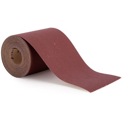 Abracs Abs11510180 Sandpaper Roll 180 Grit 115Mm X 10M Abracs Abs11510180 Sandpaper Roll 180 Grit 115Mm X 10M