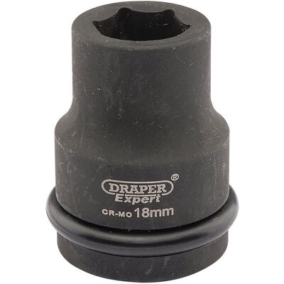 Draper Expert HI-TORQ 6 Point Impact Socket - 18mm Draper Expert HI-TORQ 6 Point Impact Socket - 18mm