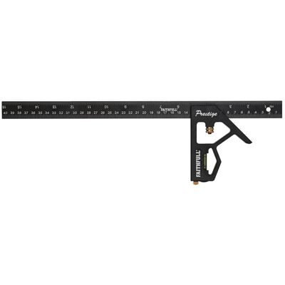 Faithfull Black Aluminium 400mm Combination Square - Combination Square Faithfull Black Aluminium 400mm Combination Square - Combination Square