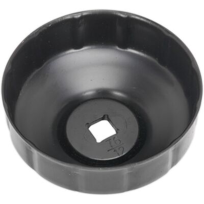 Sealey Oil Filter Cap Wrench 76Mm X 12 Flutes Sealey Oil Filter Cap Wrench 76Mm X 12 Flutes