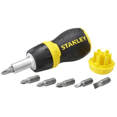 Stanley 0-66-358 Multibit Ratchet Stubby & Bits Stanley 0-66-358 Multibit Ratchet Stubby & Bits