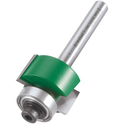 Trend C193ax1/4tc 24mm Dia. X 12.7mm Cut Bearing Guided Rebater - Rebating Cutter Trend C193ax1/4tc 24mm Dia. X 12.7mm Cut Bearing Guided Rebater - Rebating Cutter