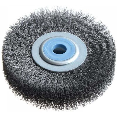 Lessmann Wheel Brush - Steel Wire - 80mm Diameter Lessmann Wheel Brush - Steel Wire - 80mm Diameter