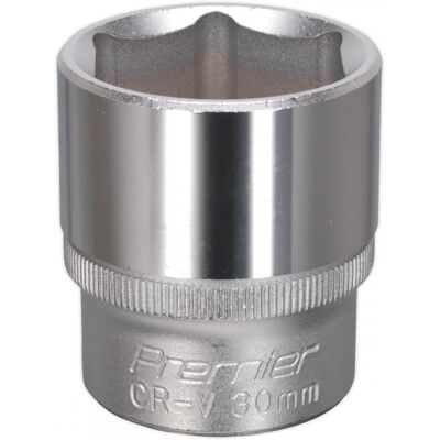 Sealey S1230 Walldrive® Socket 30Mm 1/2inSq Drive Sealey S1230 Walldrive® Socket 30Mm 1/2inSq Drive