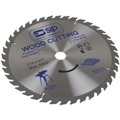 SIP 12in 315 x 30mm TCT40 Circular Blade SIP 12in 315 x 30mm TCT40 Circular Blade