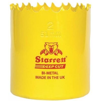 Starrett DCH177M - 177mm - Bi-Metal - 51mm - Holesaw Starrett DCH177M - 177mm - Bi-Metal - 51mm - Holesaw