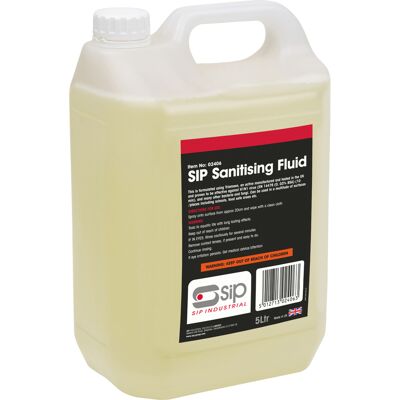 Sip Industrial 5ltr Sanitising Fluid - Sanitising Fluid Sip Industrial 5ltr Sanitising Fluid - Sanitising Fluid