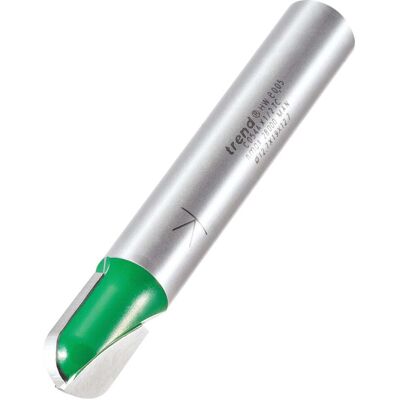 Trend C054ax1/2tc 6.35mm Radius X 19mm Cut Cove Cutter - Cutters Trend C054ax1/2tc 6.35mm Radius X 19mm Cut Cove Cutter - Cutters