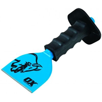 OX Trade - Solid Forged Steel Brick Bolster - 75mm - Guard - Tool OX Trade - Solid Forged Steel Brick Bolster - 75mm - Guard - Tool