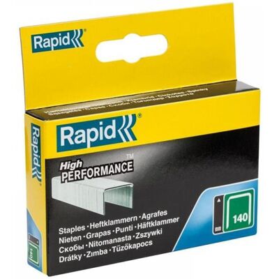 Rapid 11915631 140/14 14Mm Galvanised Staples (Box 2000) Rapid 11915631 140/14 14Mm Galvanised Staples (Box 2000)