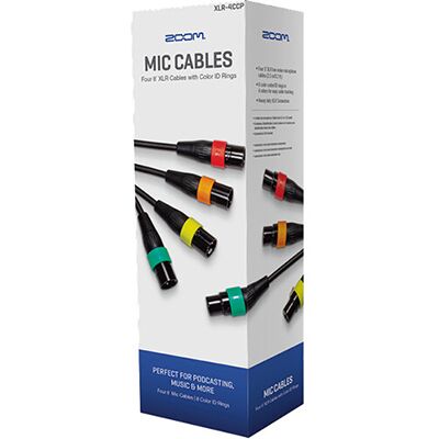 Zoom - XLR-4c/CP - 2.5 m - Black - Cables Zoom - XLR-4c/CP - 2.5 m - Black - Cables