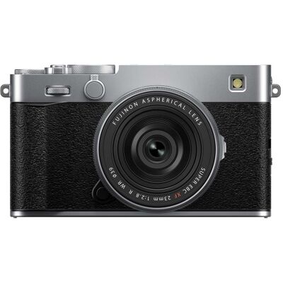 Fujifilm X-E5 Digital Camera with 23mm f2.8 WR Pancake Lens - Silver Fujifilm X-E5 Digital Camera with 23mm f2.8 WR Pancake Lens - Silver