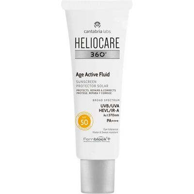 Heliocare 360 Age Active Fluid SPF50 - Sunscreen for Sensitive Skin Heliocare 360 Age Active Fluid SPF50 - Sunscreen for Sensitive Skin