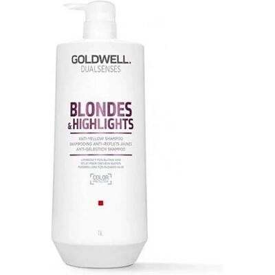 Goldwell Dualsenses Blonde & Highlights Anti-Yellow Shampoo (1000ml) Goldwell Dualsenses Blonde & Highlights Anti-Yellow Shampoo (1000ml)