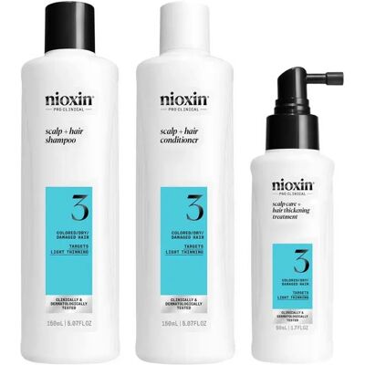 Nioxin System 3 Hair Care System - Reduces Hair Fall & Strengthens Nioxin System 3 Hair Care System - Reduces Hair Fall & Strengthens