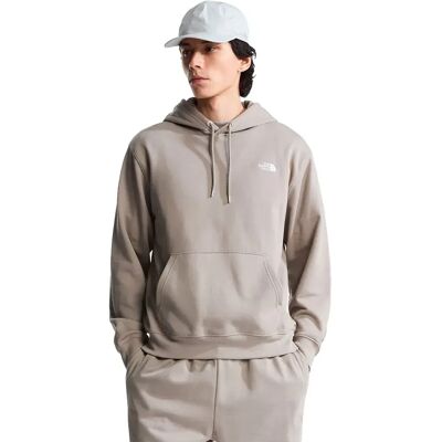 The North Face Essential Terry Simple Dome Relaxed Hoodie Stone Slab 1 XL Men The North Face Essential Terry Simple Dome Relaxed Hoodie Stone Slab 1 XL Men
