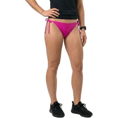 Calvin Klein Kw0kw00965 Tie Side Cheeky Bikini Bottom Pink Glo XS Women Calvin Klein Kw0kw00965 Tie Side Cheeky Bikini Bottom Pink Glo XS Women