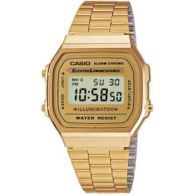 Casio A168wg-9w Watch Yellow Gold / Yellow Gold One Size Men,Women Casio A168wg-9w Watch Yellow Gold / Yellow Gold One Size Men,Women