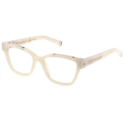 Philipp Plein VPP034S Ivory Unisex Eyewear Frames - Eyewear Frames Philipp Plein VPP034S Ivory Unisex Eyewear Frames - Eyewear Frames
