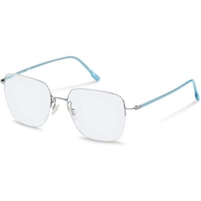 Rodenstock R7143 - Eyeglasses for Women - Silver, Blue Rodenstock R7143 - Eyeglasses for Women - Silver, Blue