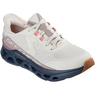 Skechers Slip-ins Glide Step Altus Trainers Natural Synthetic / Mesh / Gray Trim UK 7 Women Skechers Slip-ins Glide Step Altus Trainers Natural Synthetic / Mesh / Gray Trim UK 7 Women