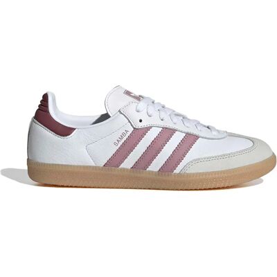 adidas Originals Samba Og Trainers Ftwr White / Magic Mauve / Quiet Crimson UK 7 Women adidas Originals Samba Og Trainers Ftwr White / Magic Mauve / Quiet Crimson UK 7 Women