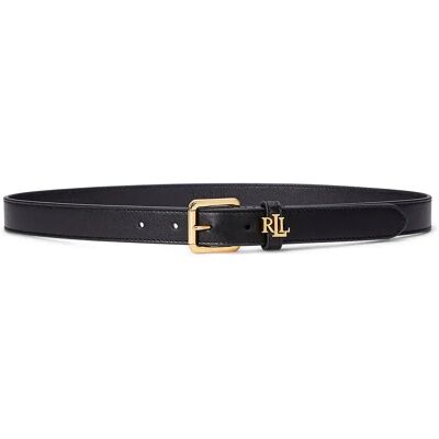 Lauren Accesorios 412968763 Belt Black L Women Lauren Accesorios 412968763 Belt Black L Women