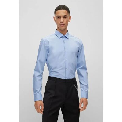Hugo Boss Kenno 10181991 Red Long Sleeve Shirt Light / Pastel Blue 40 Men Hugo Boss Kenno 10181991 Red Long Sleeve Shirt Light / Pastel Blue 40 Men