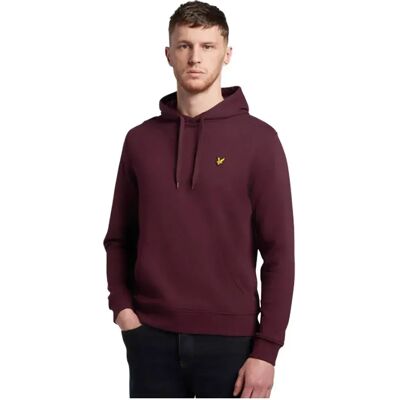Lyle & Scott Ml416vog Hoodie Burgundy 2XL Men Lyle & Scott Ml416vog Hoodie Burgundy 2XL Men