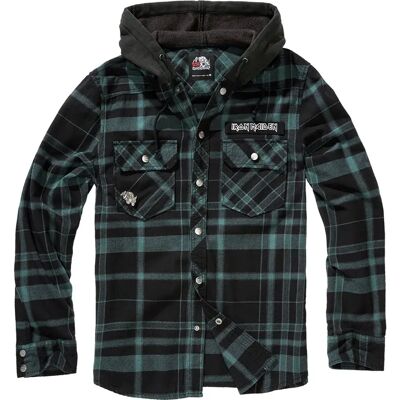 Brandit Iron Maiden Eddy Hoodie Black / Green 5XL Men Brandit Iron Maiden Eddy Hoodie Black / Green 5XL Men