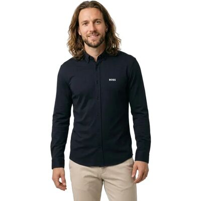 Boss Motion 10263169 Green Long Sleeve Shirt Dark Blue XL Men Boss Motion 10263169 Green Long Sleeve Shirt Dark Blue XL Men