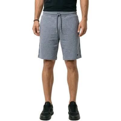 Emporio Armani af18887 Sweat Shorts Grey Melange L Men Emporio Armani af18887 Sweat Shorts Grey Melange L Men