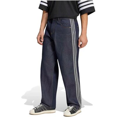 adidas Originals Firebird Adicolor Mid-rise Straight Leg Jeans Indigo Denim 28 Men adidas Originals Firebird Adicolor Mid-rise Straight Leg Jeans Indigo Denim 28 Men