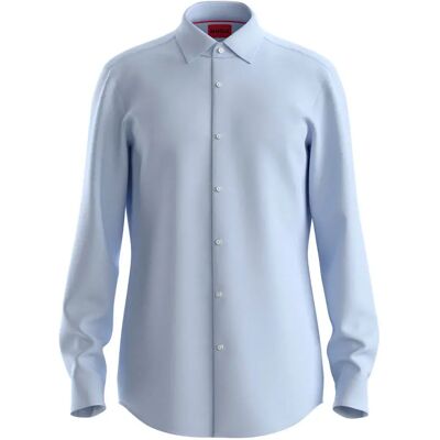 Hugo Boss Kenno 10276637 Red Long Sleeve Shirt Light / Pastel Blue 38 Men Hugo Boss Kenno 10276637 Red Long Sleeve Shirt Light / Pastel Blue 38 Men