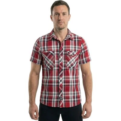 Brandit Roadstar Short Sleeve Shirt Red 3XL Men Brandit Roadstar Short Sleeve Shirt Red 3XL Men