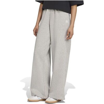 adidas Originals Essentials Wide Leg Fleece Pants Medium Grey Heather L Women adidas Originals Essentials Wide Leg Fleece Pants Medium Grey Heather L Women
