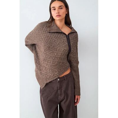 Balmohk Jumper Sweater Brown / Coffee Bean XS Women Balmohk Jumper Sweater Brown / Coffee Bean XS Women