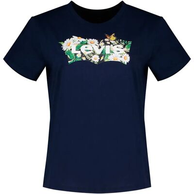 Levi´s ® The Perfect 17369 Short Sleeve T-shirt Daisy BW Navy Blazer XS Women Levi´s ® The Perfect 17369 Short Sleeve T-shirt Daisy BW Navy Blazer XS Women