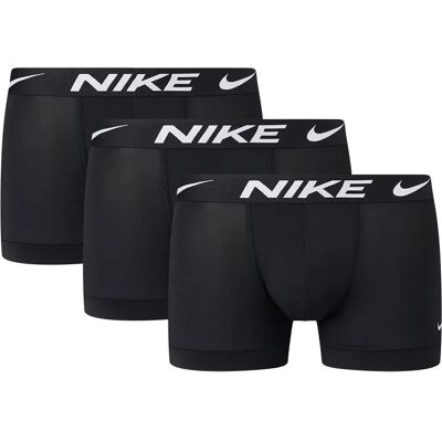 Nike 0000ke1156 Trunk Boxers 3 Units Black / Black / Black XL Men Nike 0000ke1156 Trunk Boxers 3 Units Black / Black / Black XL Men