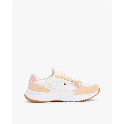 Tommy Hilfiger - Mixed Texture Runner Trainers Tommy Hilfiger - Mixed Texture Runner Trainers