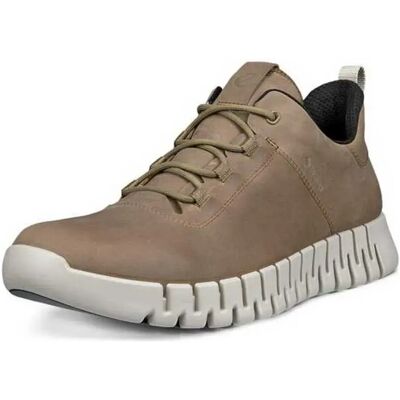 Ecco Model 525224 Waterproof Brown Leather Sneakers - Shoes Ecco Model 525224 Waterproof Brown Leather Sneakers - Shoes