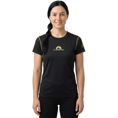 La Sportiva Black/Yellow T-shirt - Women La Sportiva Black/Yellow T-shirt - Women