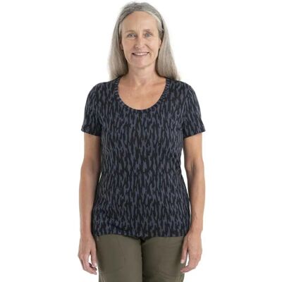 ICEBREAKER Tech Lite Ii Glaci Cam Cinzento T-Shirt - T-Shirt ICEBREAKER Tech Lite Ii Glaci Cam Cinzento T-Shirt - T-Shirt