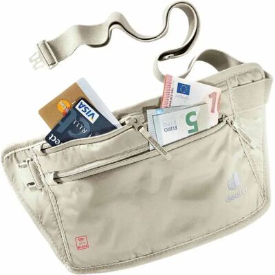 Deuter Security Money Belt Ii Rfid Block Wallet Sand One Size unisex Deuter Security Money Belt Ii Rfid Block Wallet Sand One Size unisex