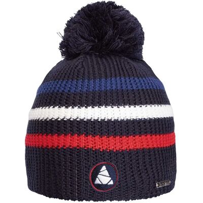 Cairn Olivier Navy Blue Pompom Hat - Hat Cairn Olivier Navy Blue Pompom Hat - Hat